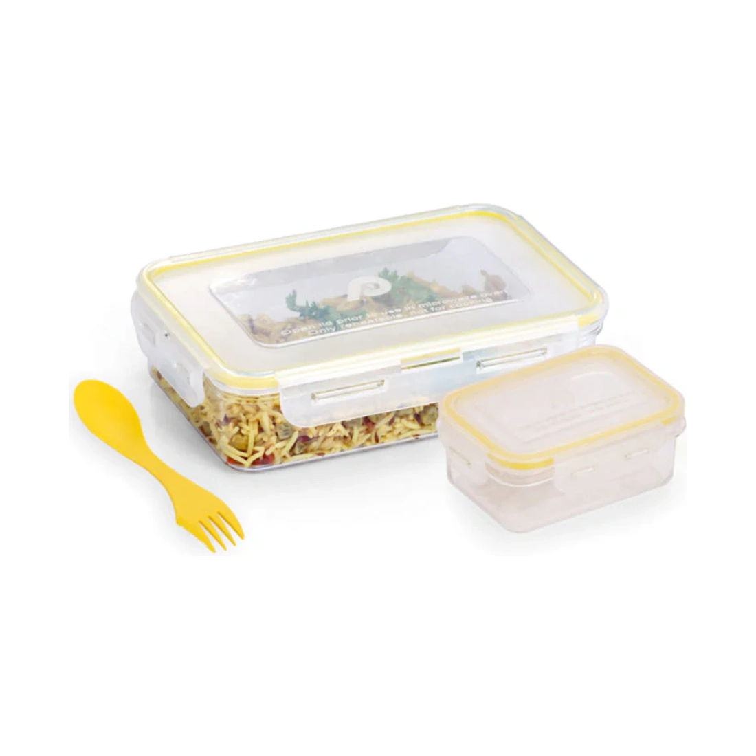 Kosh Lunch Box for Kids (Set of 1) - Lemon Yellow