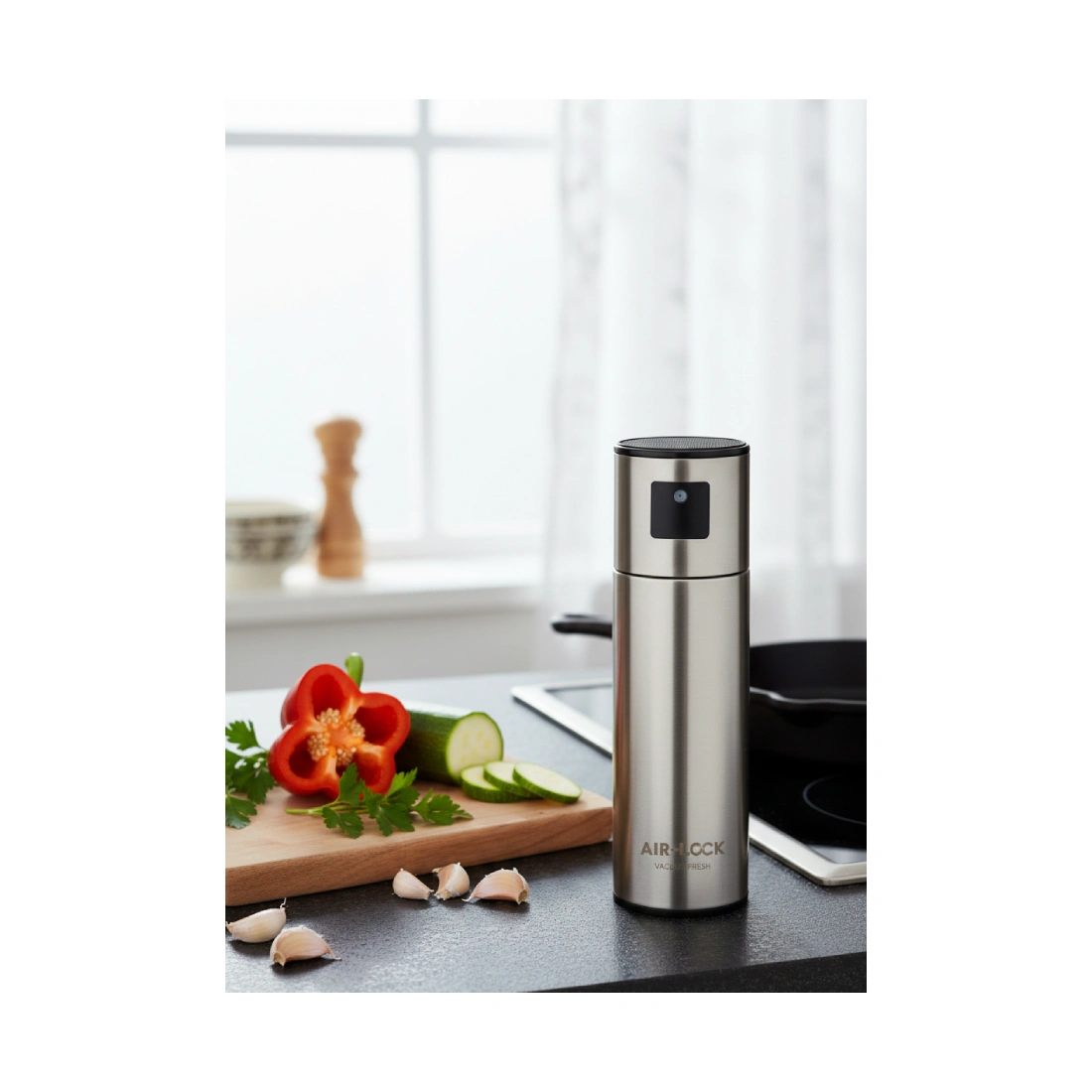 Steel Oil Sprayer (set of 1, 110ml)