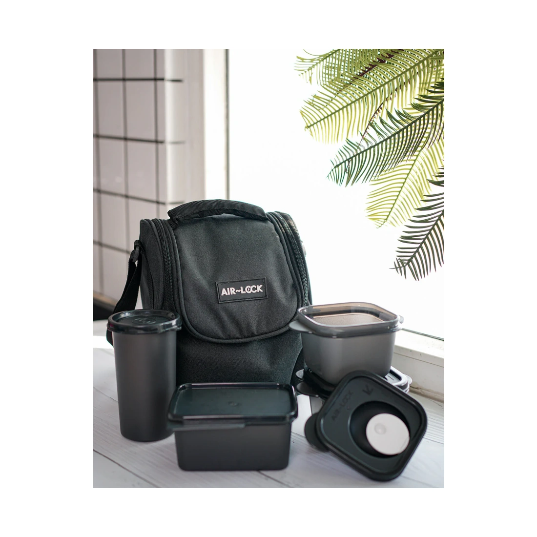 Urban Office Lunch Set - Charcoal Grey