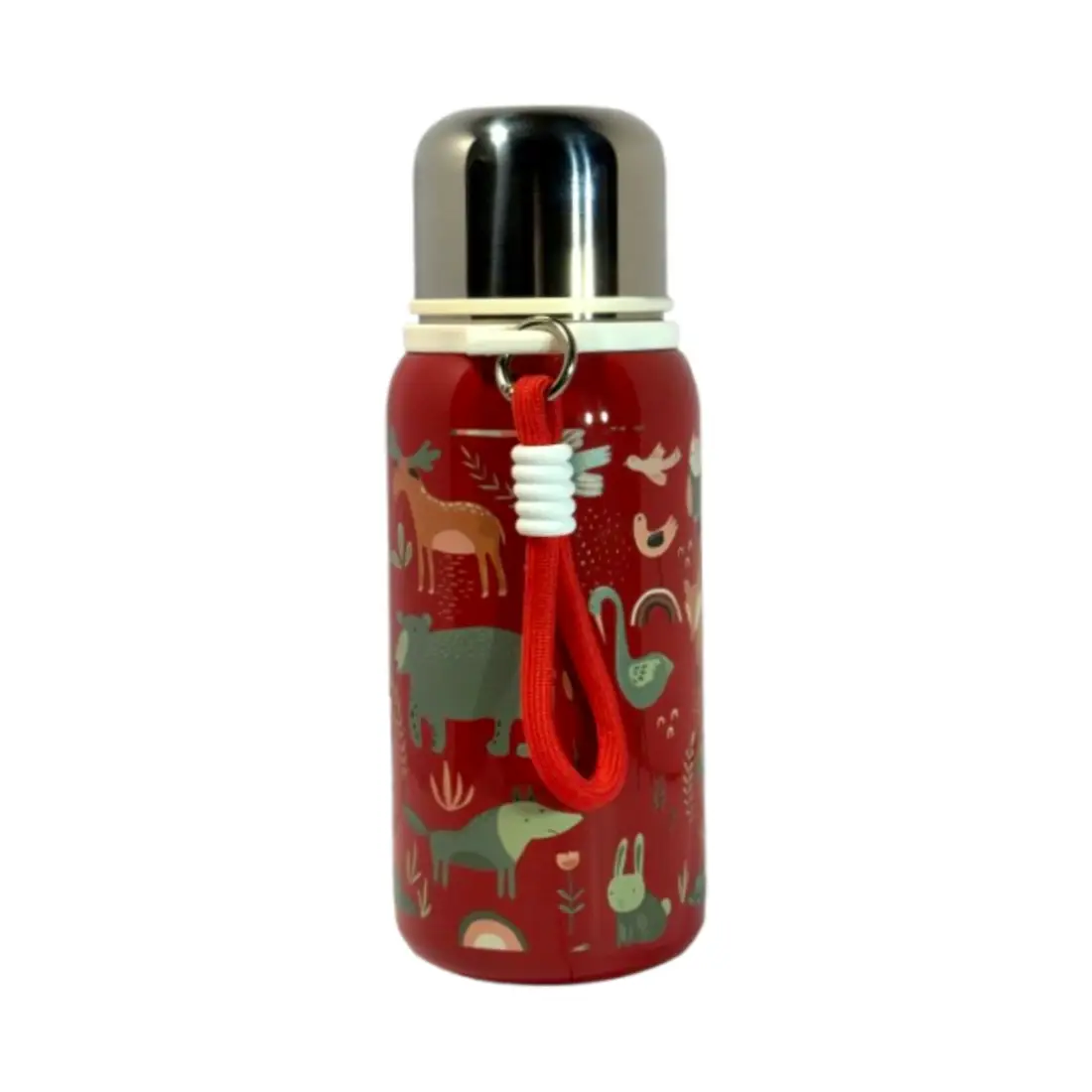 Celebration Insulated Steel Bottle (set of 1, 750ml) - Red