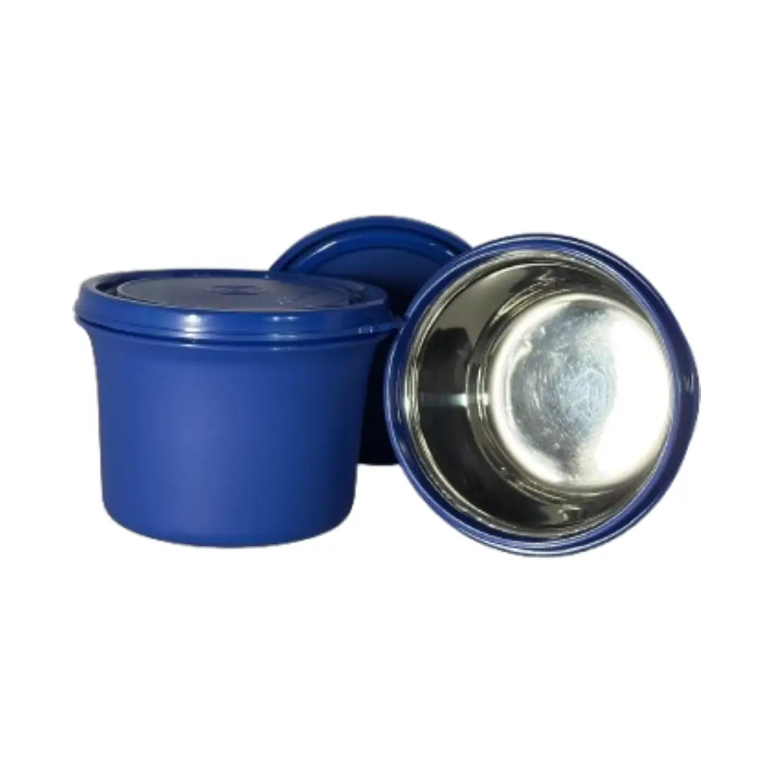 Meal Mate SS Container (set of 2, 600ml) - Blue