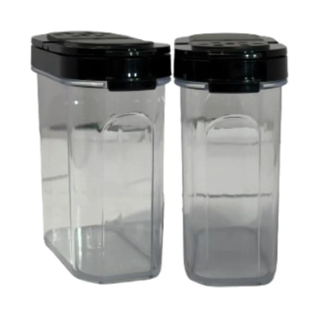 Spice Container (set of 2, 250ml) - Black