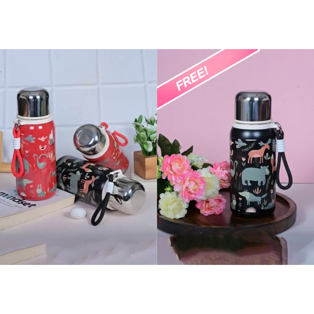 Buy Celebration Insulated Bottle 750 ML X3 Free Celebration Insulated Bottle 750ML X1