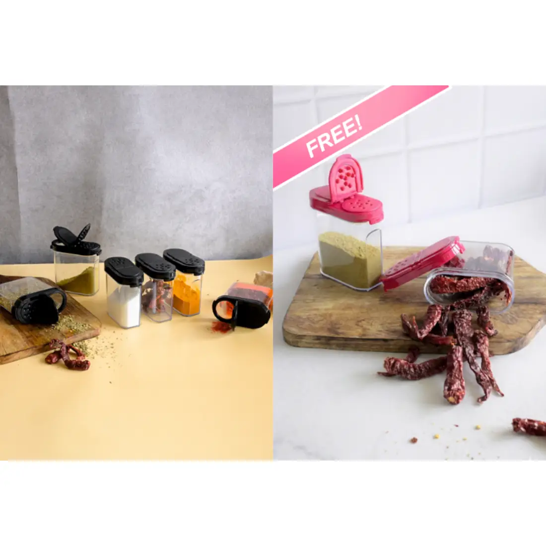 Buy Spice Container 250ML (Set of 2) X3 Free Spice Container 250ML (Set of 2)