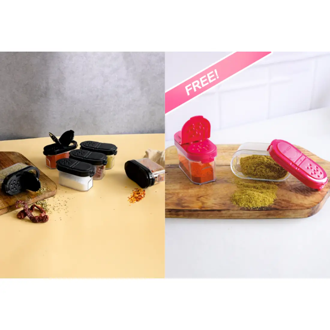 Buy Spice Container 125ML (Set of 2) X3 Free Spice Container 125ML (Set of 2)