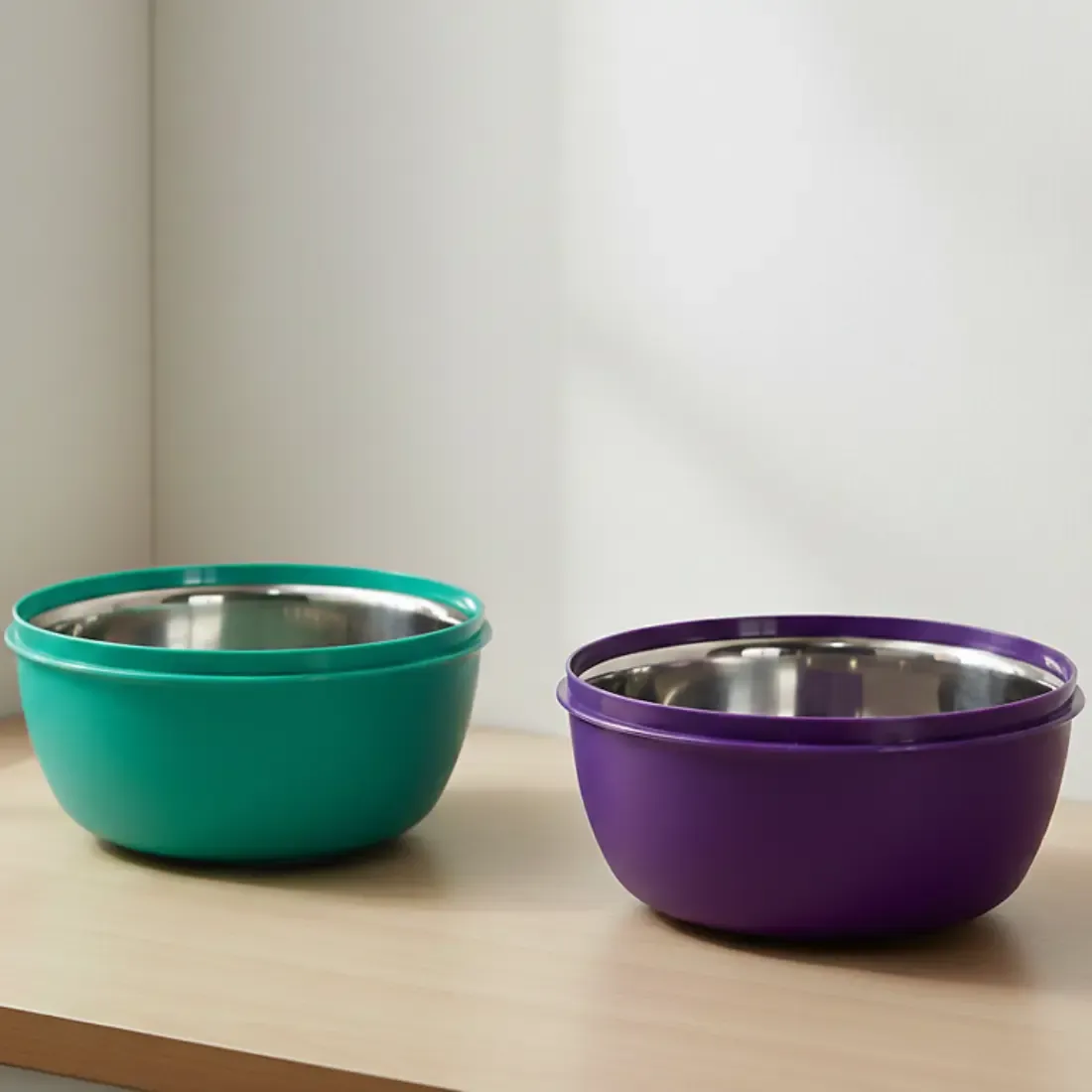 Stainless Steel Bowl (set of 1, 1.5L)