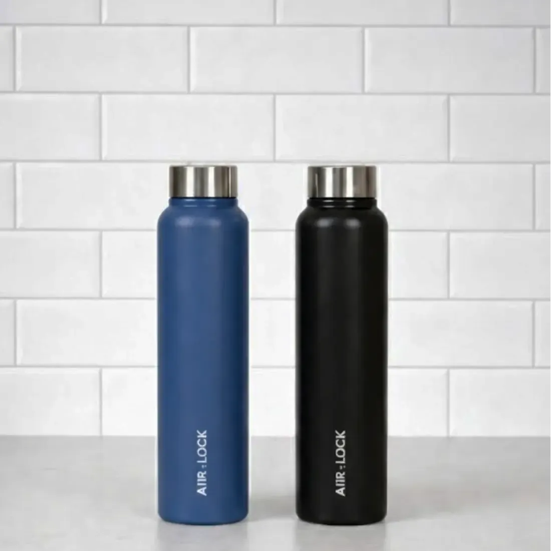 Steel Water Bottle (set of 1, 1.0L)