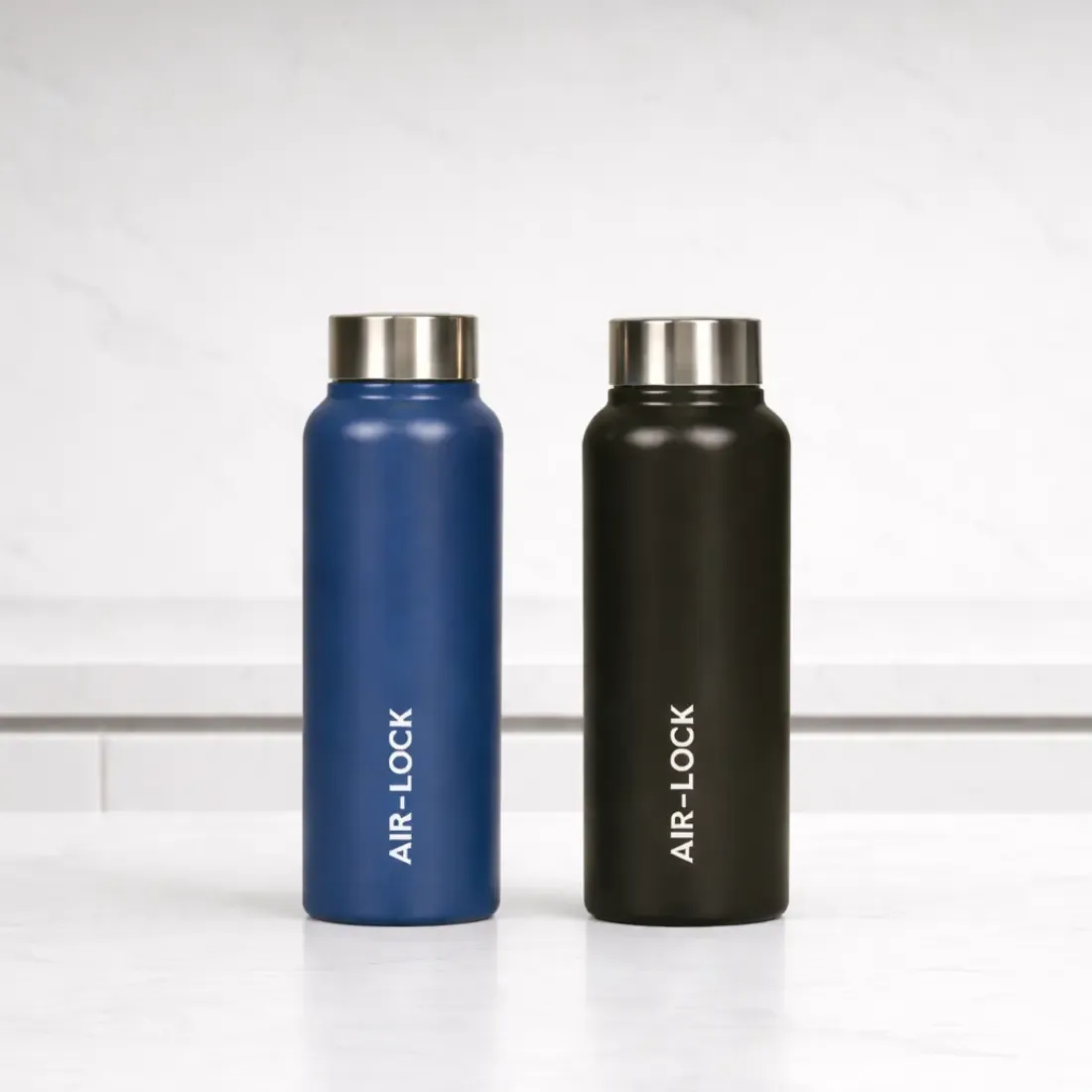 Steel Water Bottle (set of 1, 750ml)