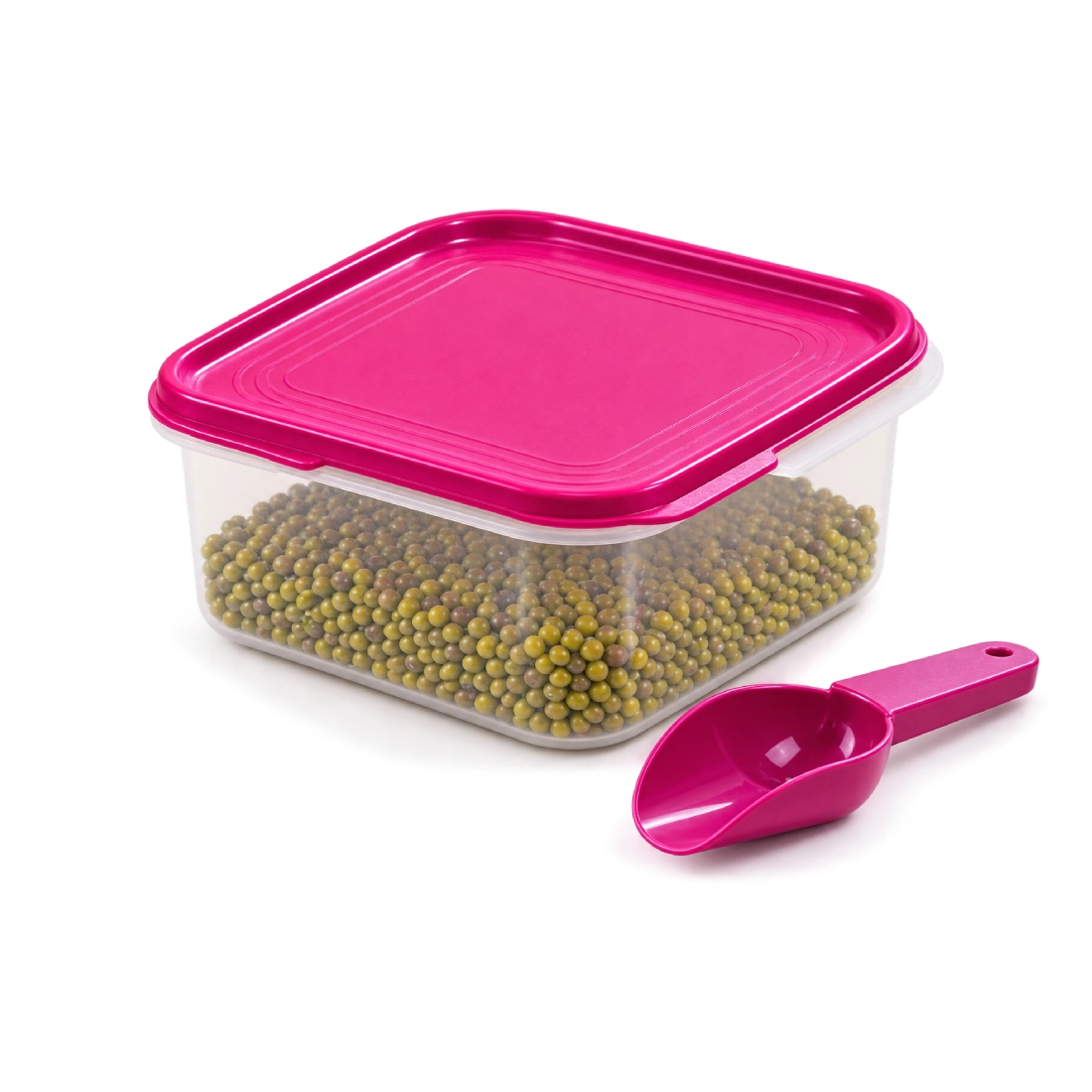 2.5L Keep It Dry Square Container with Scoop - Mulberry Dream (1 pcs)