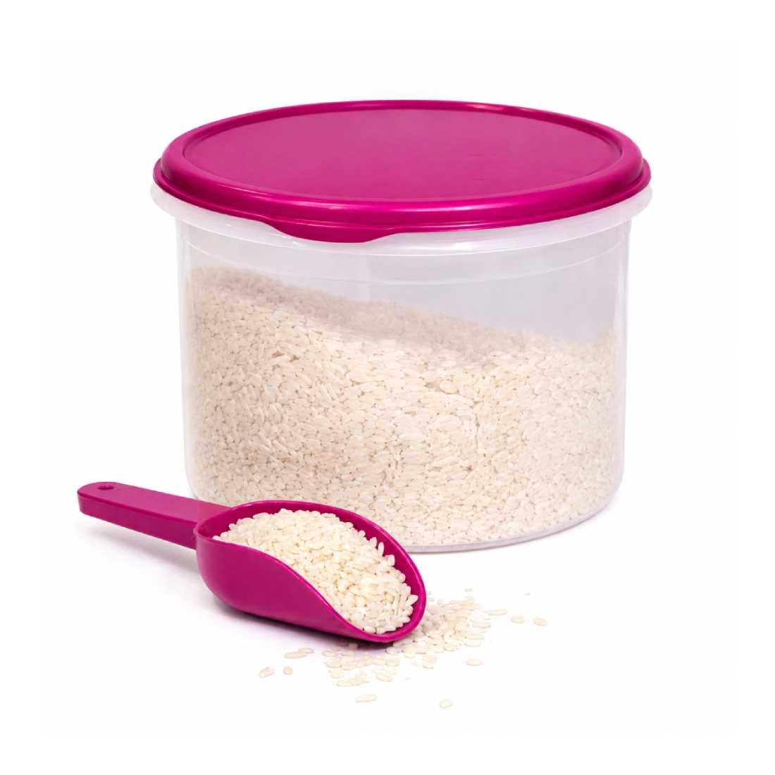 3.6L Keep It Dry Round Container with Scoop - Mulberry Dream (1 pcs)