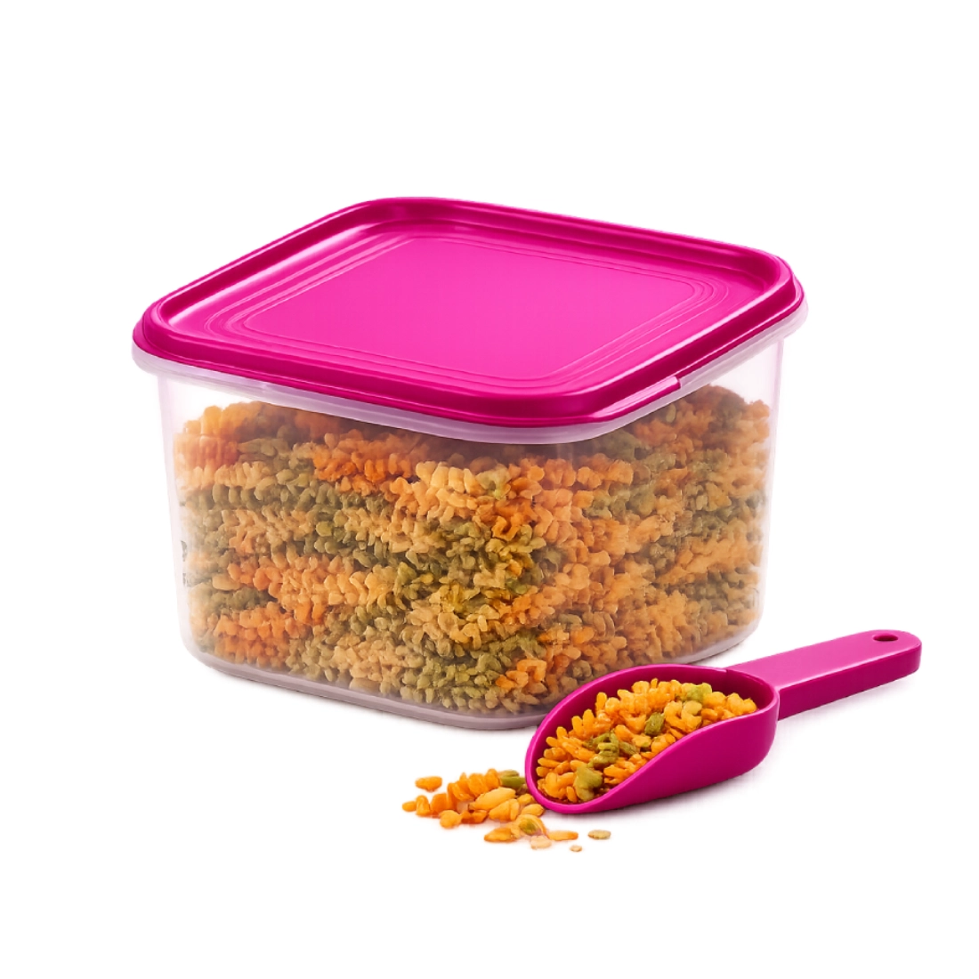 4.0L Keep It Dry Square Container with Scoop - Mulberry Dream (1 pcs)