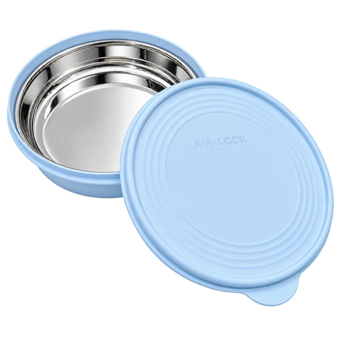Powder Blue SS Container (1 Piece, 800ml)